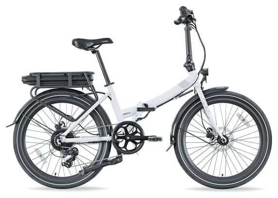 Vélo Pliant Electrique Legend Siena 24 13Ah (468Wh) 7v Blanc Artic