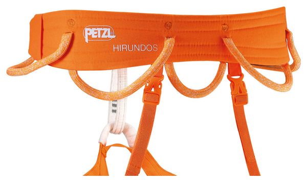Imbragatura da arrampicata Petzl Hirundos arancione