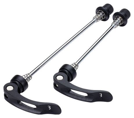 Pair of BBB WheelBlock Quick Release Clamps Black