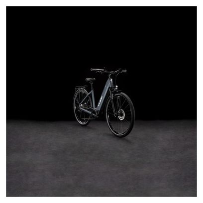 Cube Touring Hybrid One 500 Easy Entry Shimano Alivio 9V 500 Wh 700 mm Grey 2023 Electric VTC