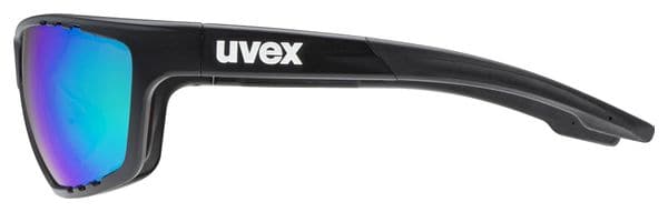 Uvex Sportstyle 706 CV Brille Schwarz/Grün verspiegelte Gläser