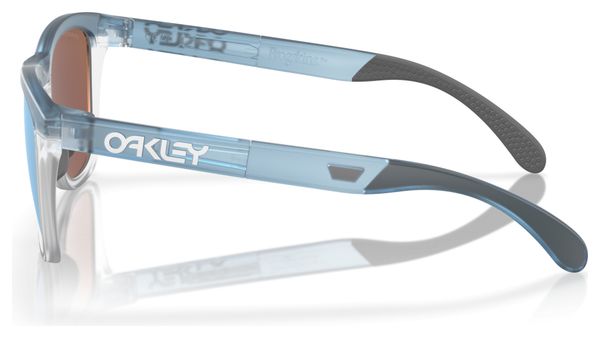 Lunettes Oakley Frogskins Range Transparent Stonewash/ Prizm Deep Water Polarized/ Ref : OO9284-0955