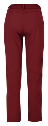 Pantalón Softshell Salewa Dolomia Mujer Rojo