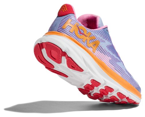 Scarpe da corsa Hoka One One Clifton Youth Blue Rose Orange