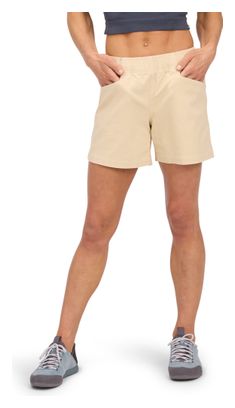 Pantaloncini Black Diamond Dirtbag Twill Beige da donna