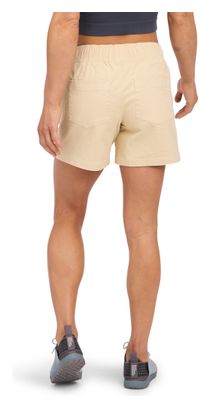 Pantaloncini Black Diamond Dirtbag Twill Beige da donna