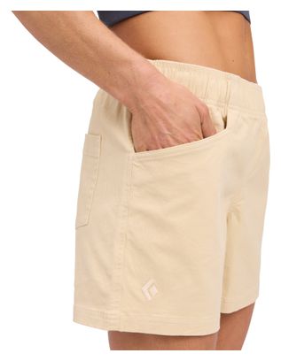 Pantaloncini Black Diamond Dirtbag Twill Beige da donna