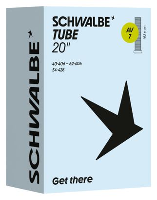 Schwalbe AV7 20" Schrader 40 mm Inner Tube