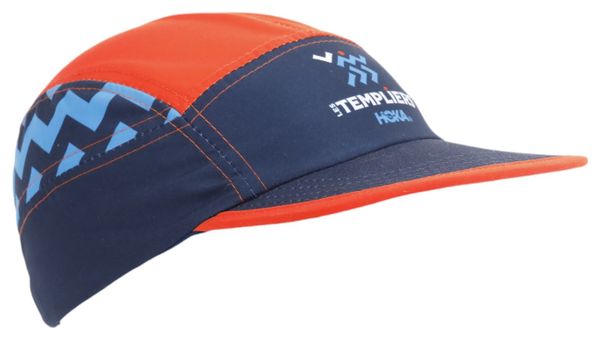 Hoka Les Templiers Performance Cap Blau/Rot