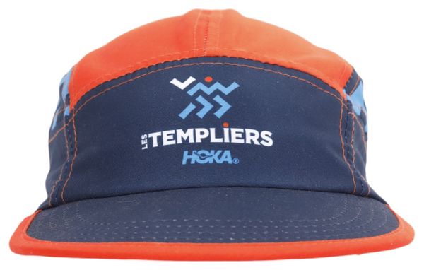 Hoka Les Templiers Performance Cap Blauw/Rood