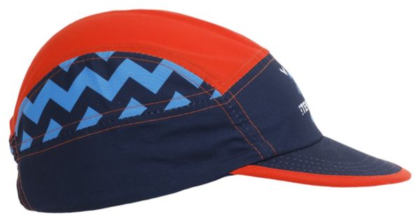 Hoka Les Templiers Performance Cap Blau/Rot