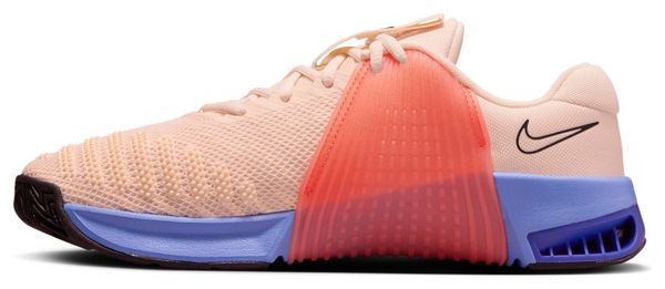 Chaussures Training Nike Metcon 9 Rose/Rouge/Bleu Femme