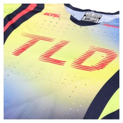 Maillot Manches Longues Troy Lee Designs Sprint Ultra Bleu/Jaune