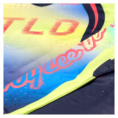 Maillot Manches Longues Troy Lee Designs Sprint Ultra Bleu/Jaune