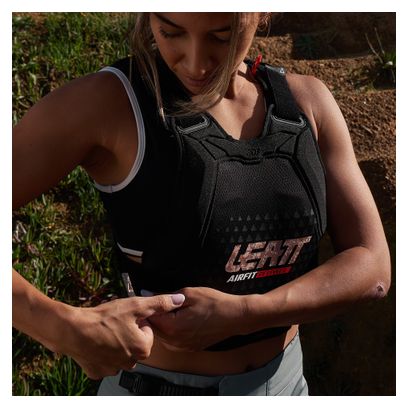 Peto protector Leatt 3DF AirFit Evo para mujer Negro