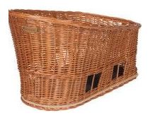 BASIL Panier À Vélo Pour Chien Mik Pasha M - Arrière - 30 Litres 45 X 34 X 33 Cm