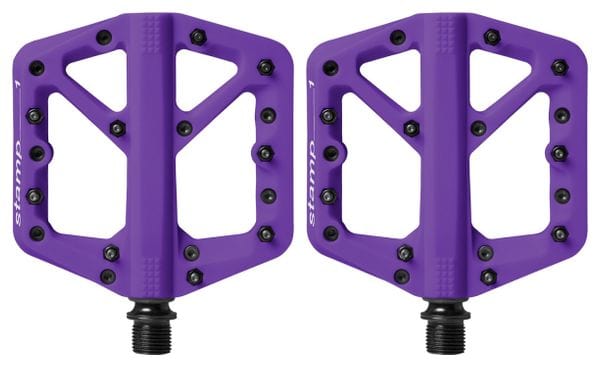 Coppia di Pedali Piatti Crankbrothers STAMP 1 Viola