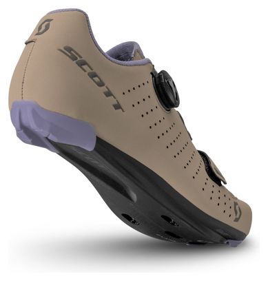Zapatillas de carretera Scott Road Comp Boa beige/rosa para mujer