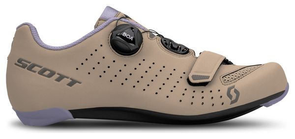 Zapatillas de carretera Scott Road Comp Boa beige/rosa para mujer