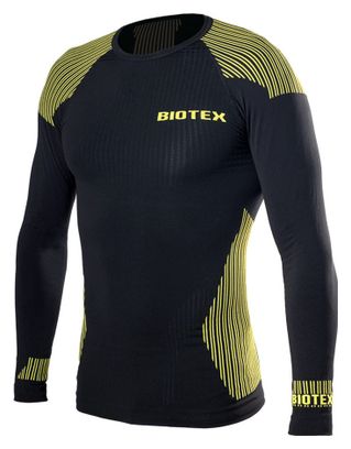 Maillot manches longues Biotex Hightec Seamless Noir