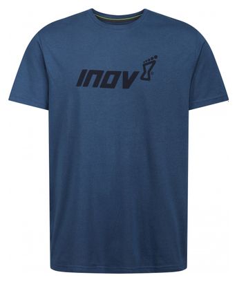 Inov-8 Grafisch T-shirt Blauw
