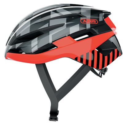Abus StormChaser Helm Grau / Rot