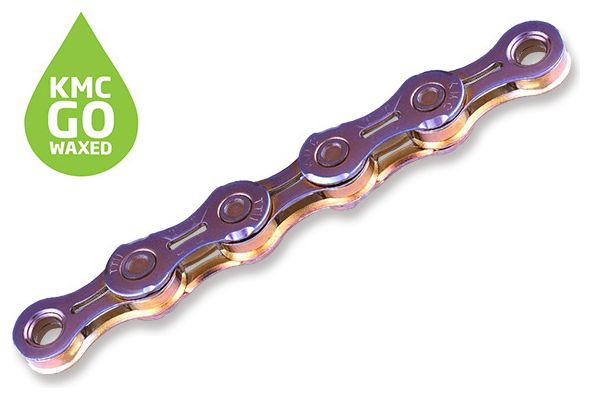 Chaîne KMC TT11 Waxed 11V Violet Neo Chrome