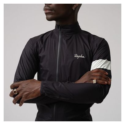 Wasserdichte Jacke Rapha Core Rain II Schwarz