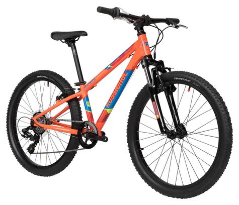 Rossignol All Track 24 M Youth Hardtail MTB Shimano Tourney 8s Orange 2018 Alltricks