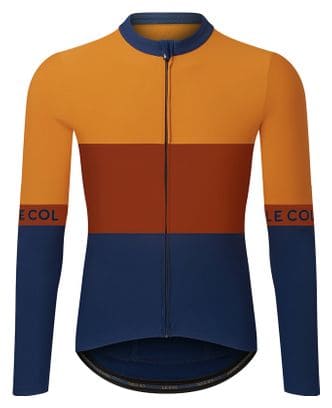 Le Col Sport Tricolour Long Sleeve Jersey Blue/Brown