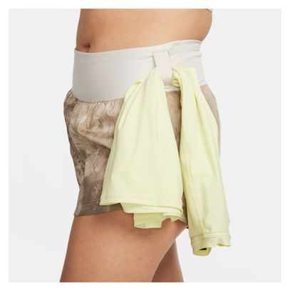 Nike Trail <strong>Repel Pantalones Cortos Repelentes al Agua para Mujer 3in</strong> Beige
