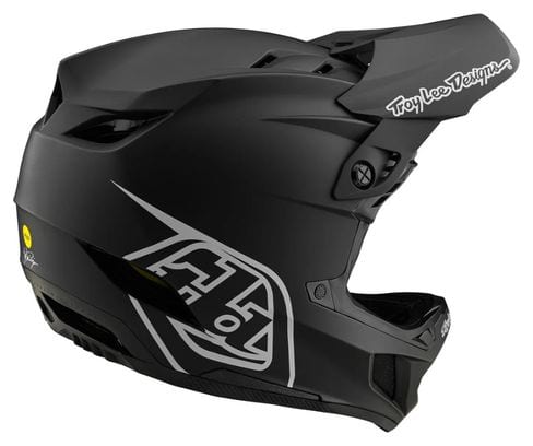 Casco integrale Troy Lee Designs D4 Polyacrylite Mips Grey/Black