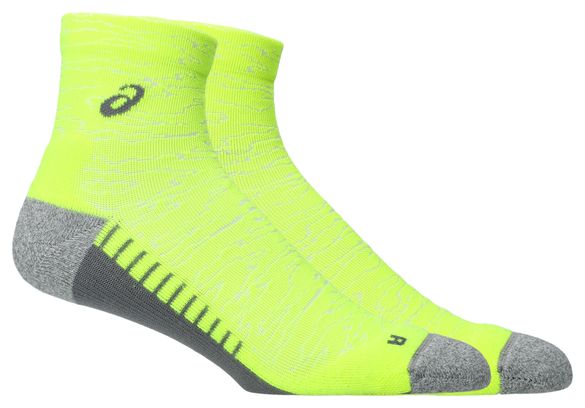 Chaussettes Asics Performance Run Quarter Jaune