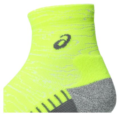 Chaussettes Asics Performance Run Quarter Jaune