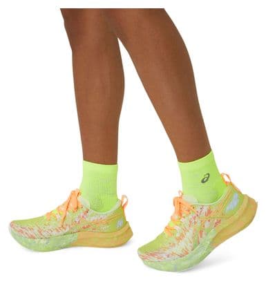 Chaussettes Asics Performance Run Quarter Jaune