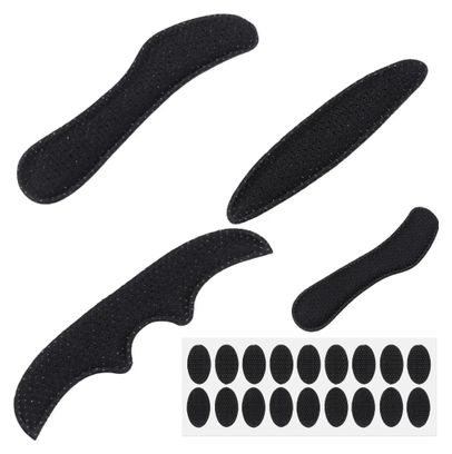 Kit Sportenzia Universele Helmvoering 27 Stuks Traagschuim Zwart