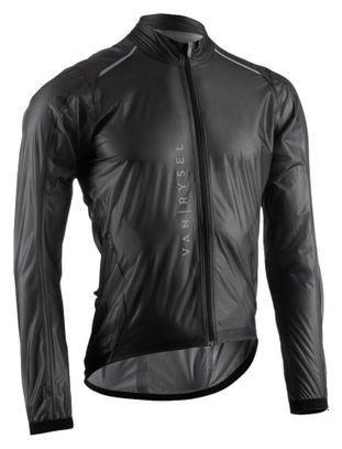 Van Rysel Racer Ultralight Long Sleeve Jas Zwart