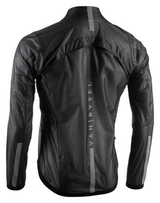 Van Rysel Racer Ultralight Long Sleeve Jas Zwart