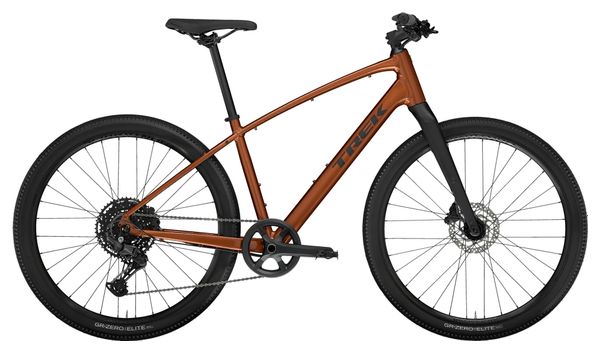 Vélo Fitness Trek Dual Sport 3 Shimano CUES 10V 27.5'' Marron Gén 5