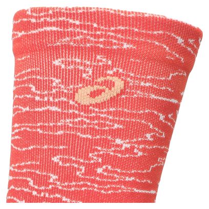 Chaussettes Asics Performance Run Crew Rouge