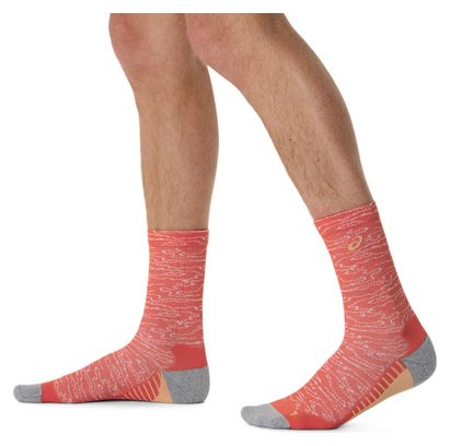 Chaussettes Asics Performance Run Crew Rouge