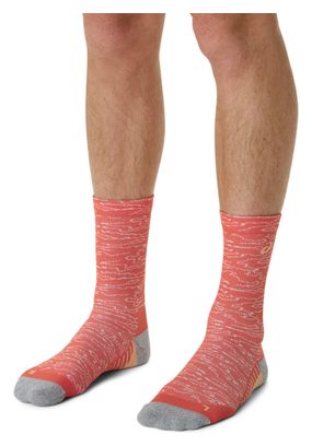 Chaussettes Asics Performance Run Crew Rouge