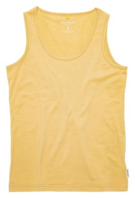 Women's Devold Classic Tank Yellow