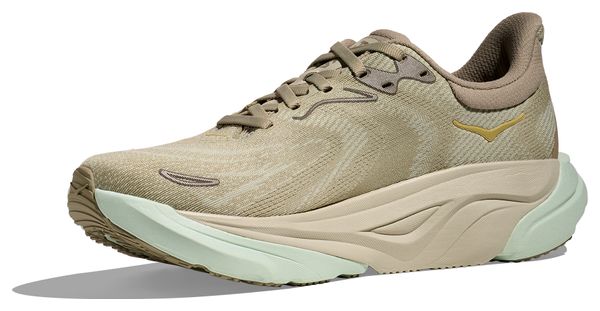 Hoka Arahi 8 Beige/Green Women's Running Shoes