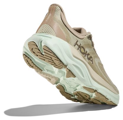 Hoka Arahi 8 Beige/Green Women's Running Shoes