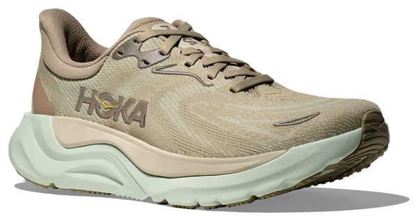 Hoka Arahi 8 Beige/Green Women's Running Shoes