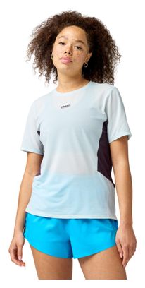 Maglia a maniche corte Brooks High Point blu da donna