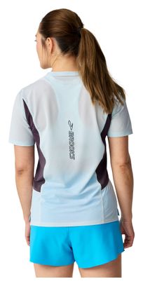 Maglia a maniche corte Brooks High Point blu da donna