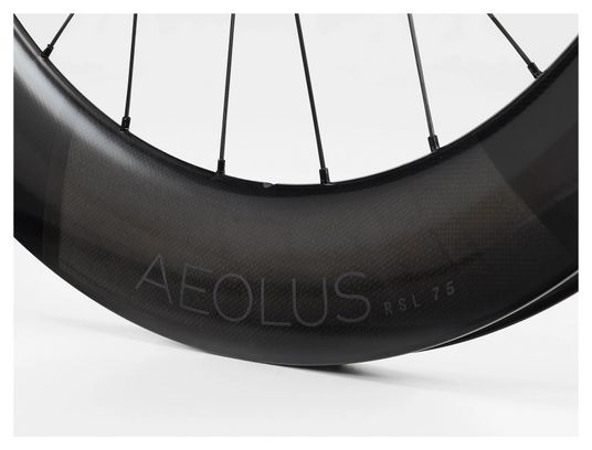 Roue Arrière Bontrager Aeolus RSL 75 TLR I 12x142 mm I Centerlock