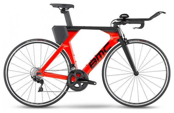 BMC Timemachine One Triathlon Bike Shimano 105 11S 700 mm Red